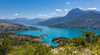 embrun lac de serre poncon