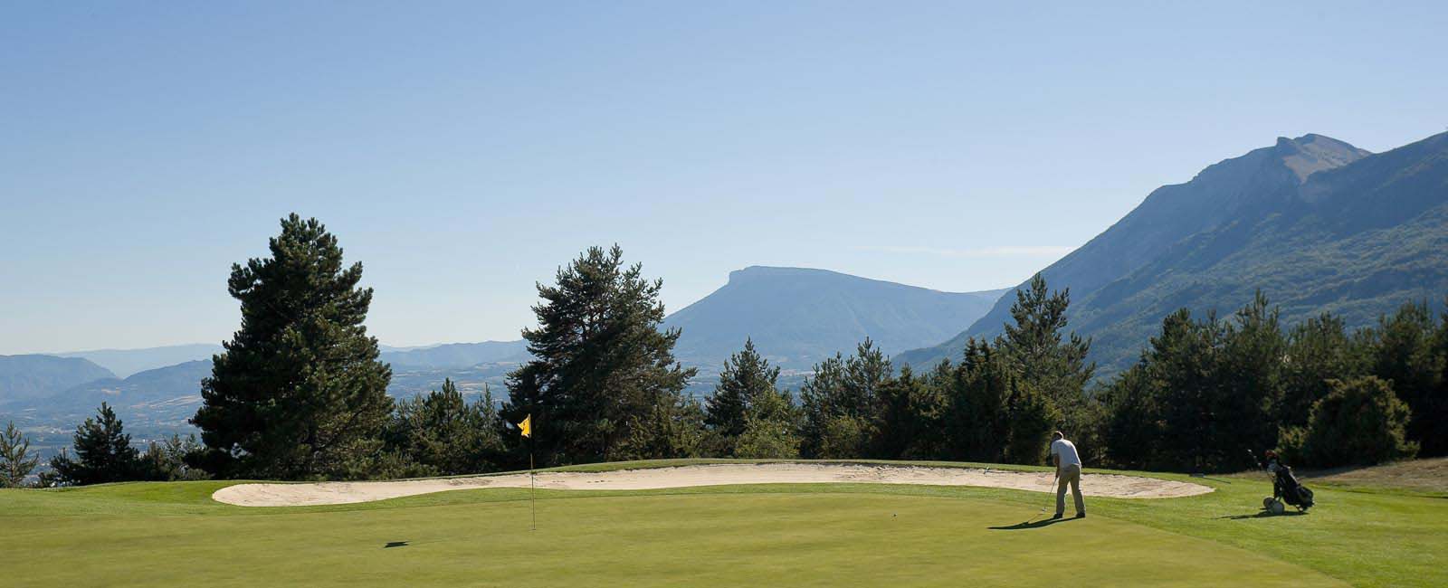 Terrains de golf des Hautes-Alpes