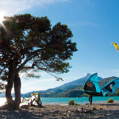 Kite-surf Serre-Ponçon