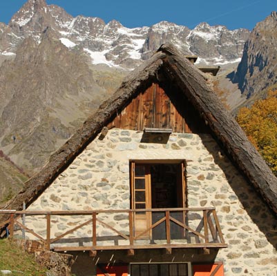 Architecture saint-Véran chalets de montagne