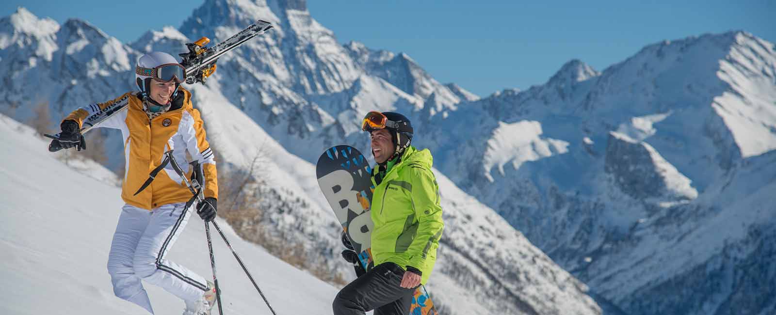 Ski dans le Queyras Hautes-Alpes