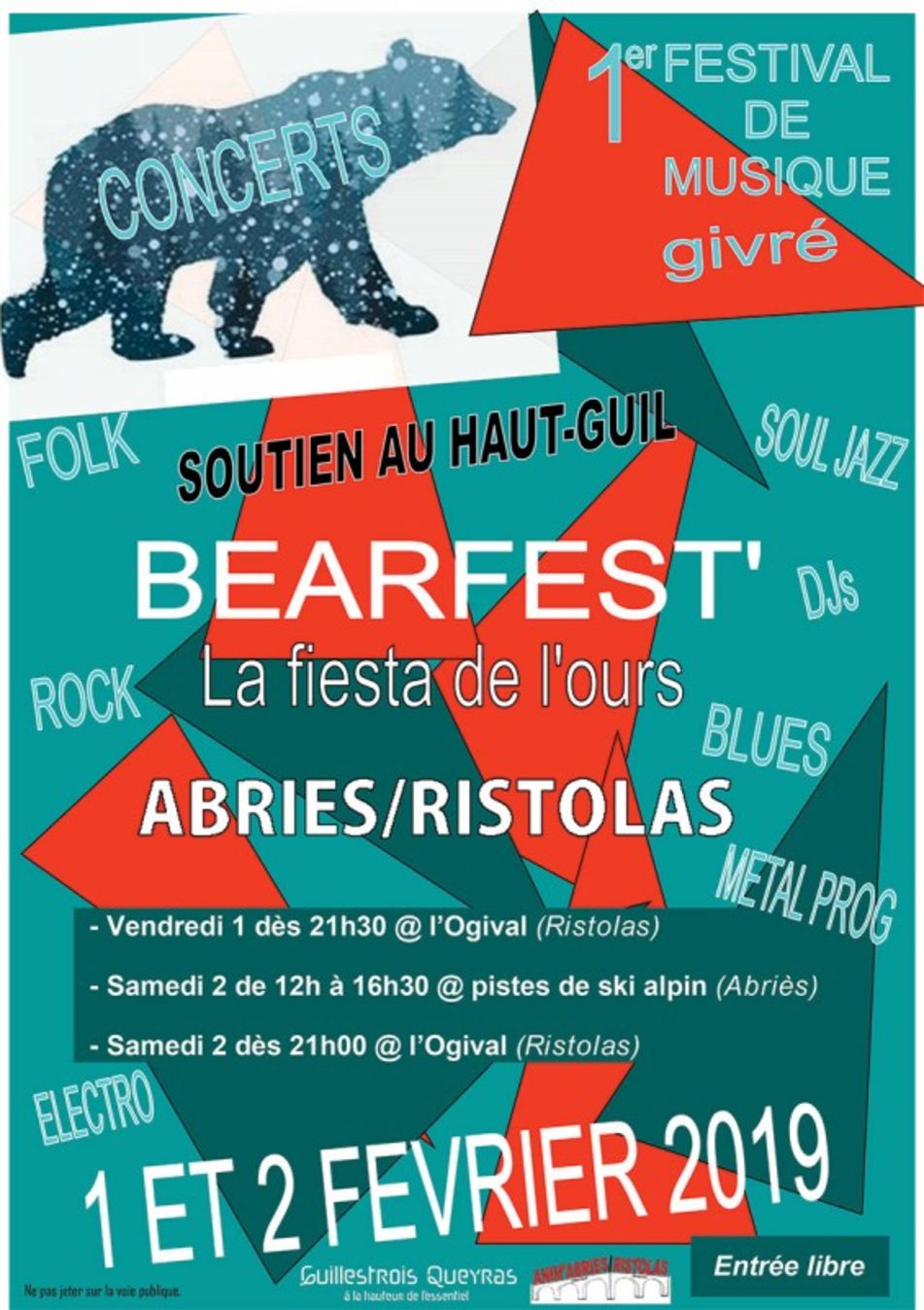la fiesta de l'ours à Abries Ristolas