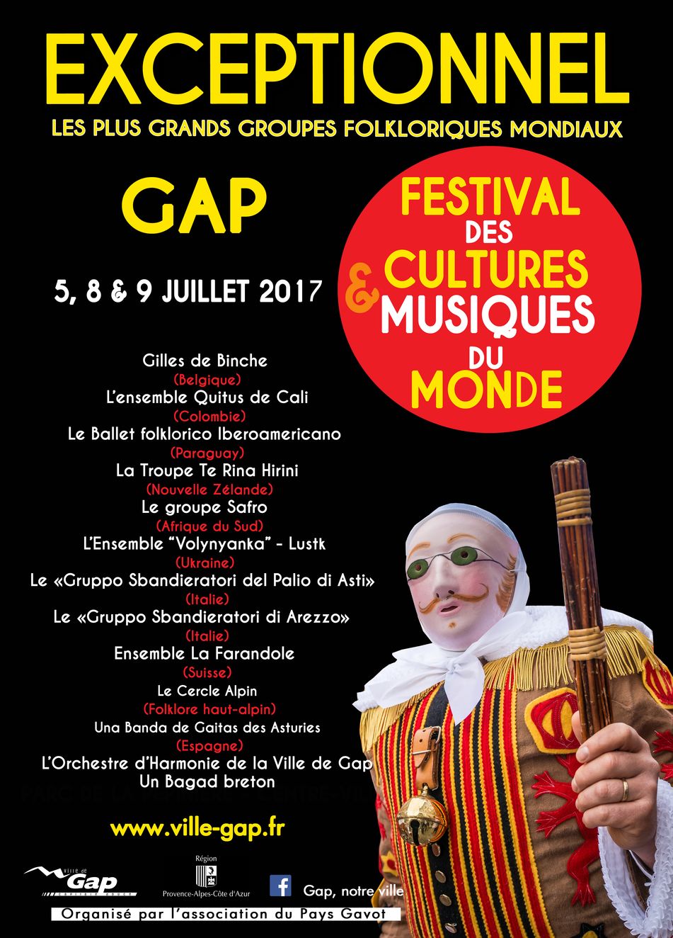 Festival des Cultures et Musiques du Monde à Gap
