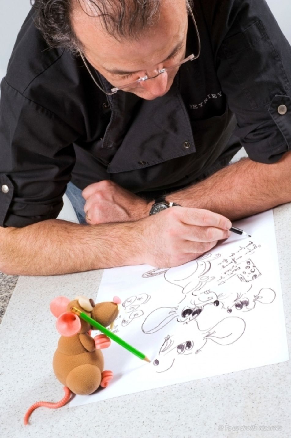 Luc Eyriey, artiste chocolatier