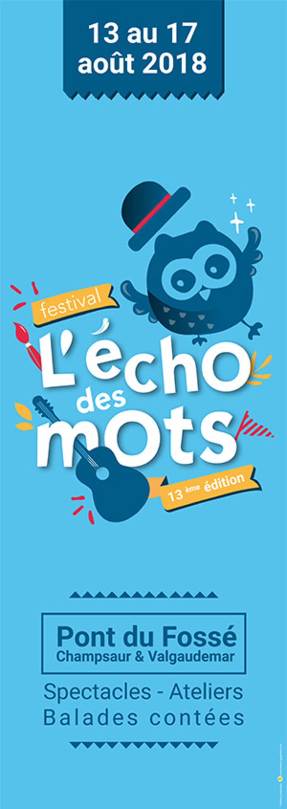 13ÈME FESTIVAL "L'ÉCHO DES MOTS" - CHAMPSAUR