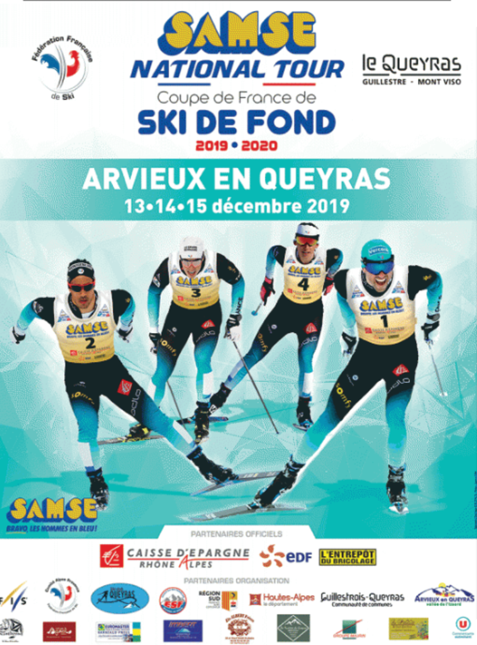 Coupe de France de ski de fond à Arvieux en Queyras