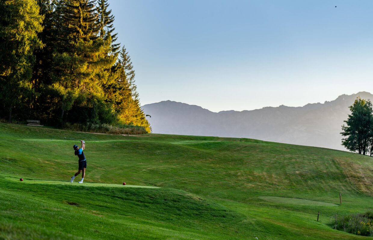 Session de golf