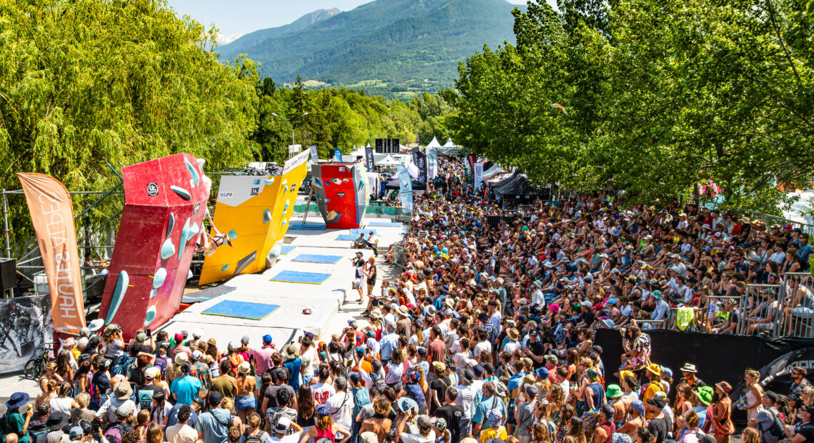 L'outdoormix Spring Festival 2025 organisé sur la commune d'Embrun.