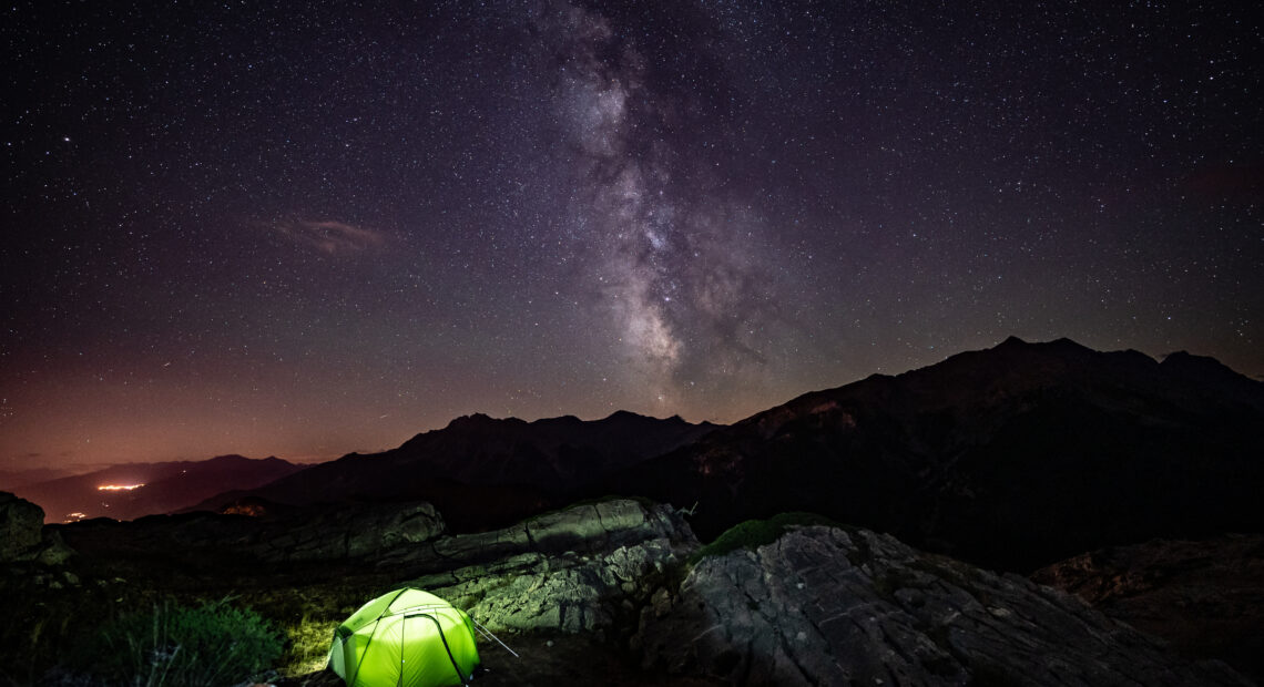 La magie d'une nuit face aux étoiles